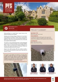 Kelmscott Manor Case Study